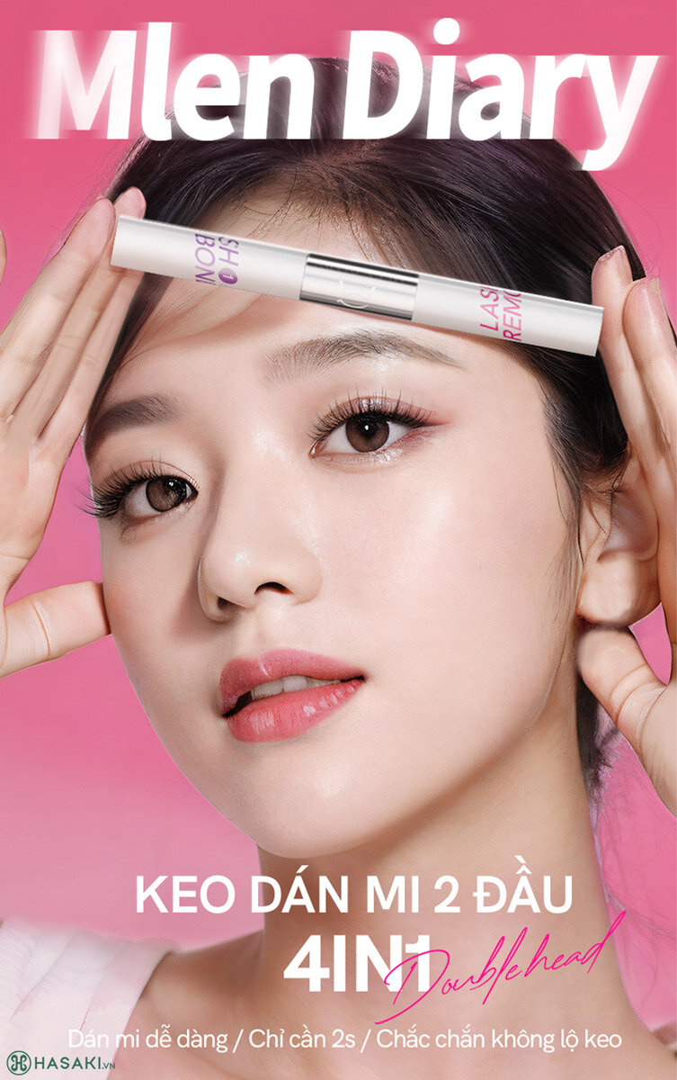 Sản phẩm Mascara Mlen Diary 2 Đầu 4 Trong 1 hiện đã có mặt tại Hasaki
