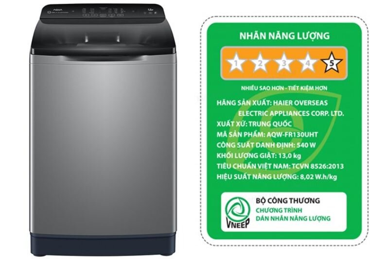 Máy giặt Aqua Inverter 13 kg AQW-FR130UHT