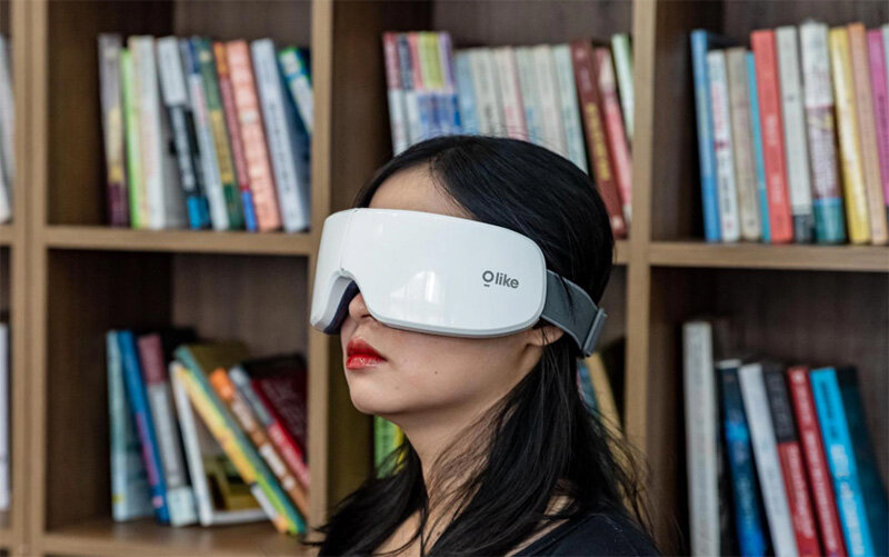 Máy massage mắt Olike M2 tạo cảm giác đeo thoải mái