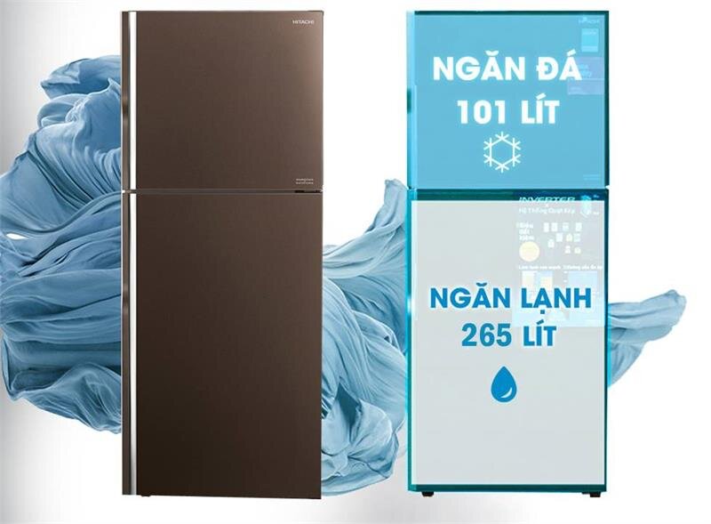 Tủ lạnh Hitachi FG480PGV8 (GBW) - 366L Inverter