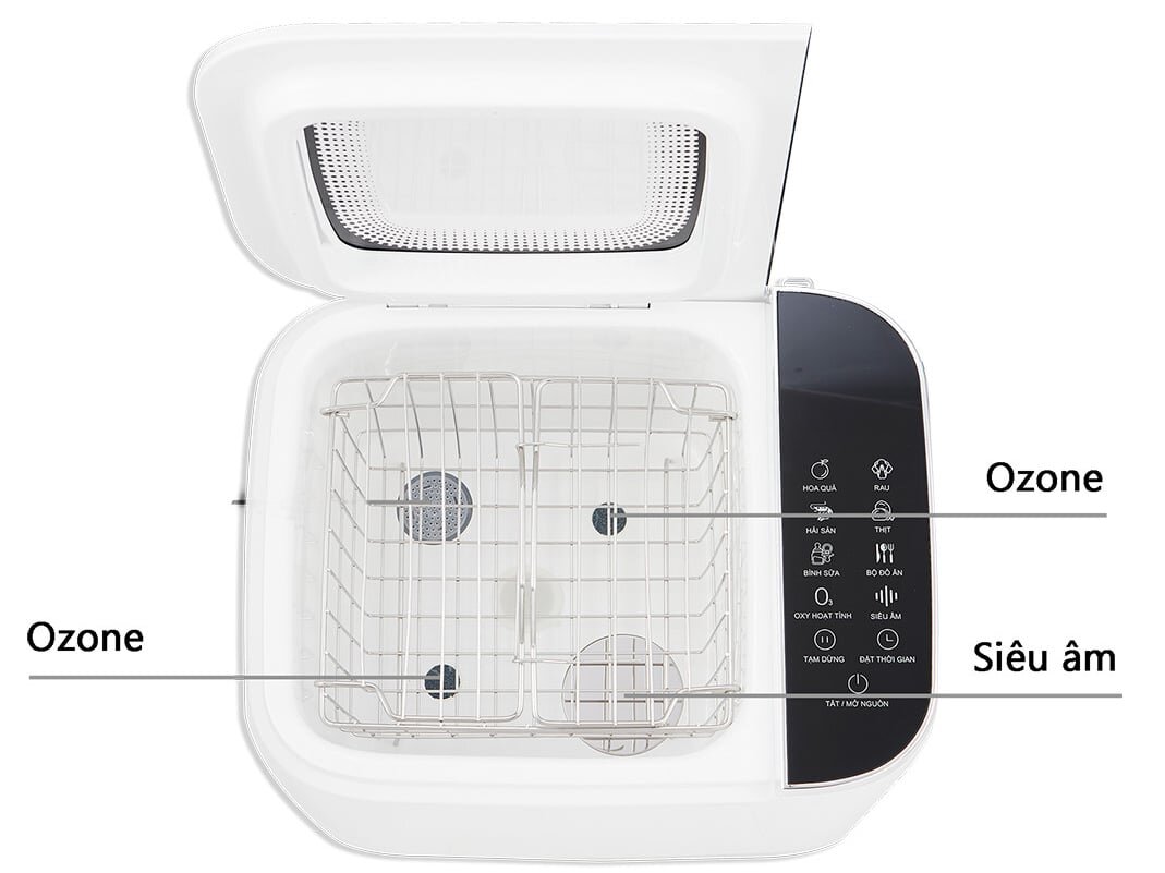 Máy rửa hoa quả