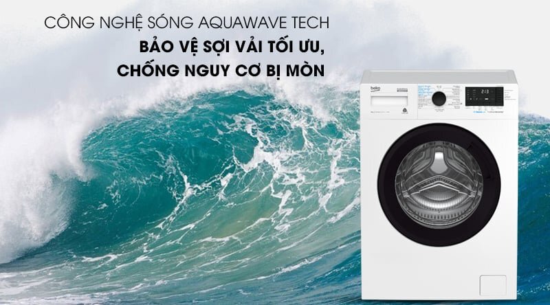 Công nghệ sóng AquaWave cho quần áo giặt sạch hơn