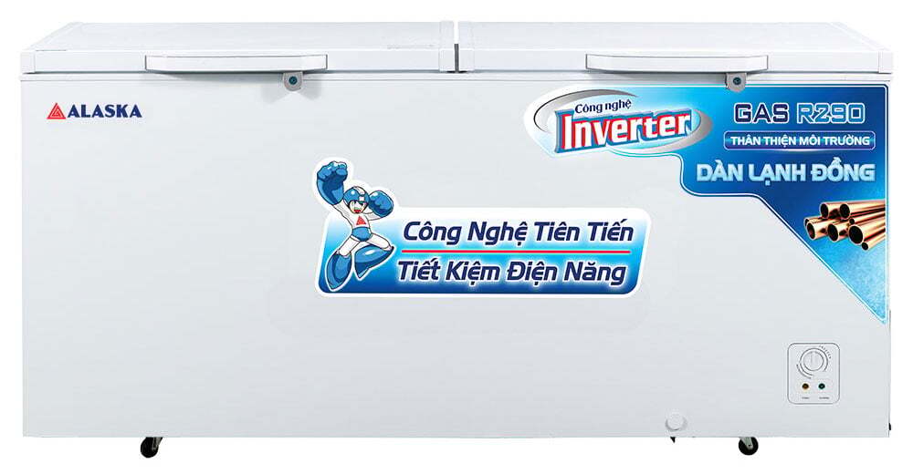 Tủ đông 2 nắp Alaska Inverter HB-550CI 408 lít Tủ đông 2 nắp Alaska Inverter HB-550CI 408 lít