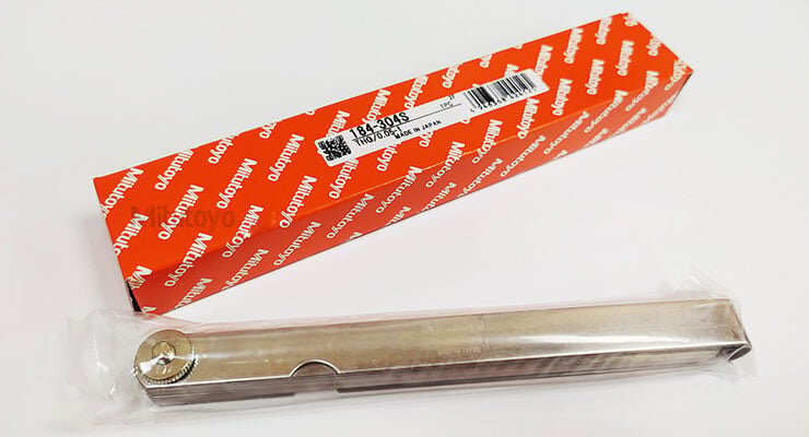 Mitutoyo 184-304S được làm bằng thép cacbon Mitutoyo 184-304S