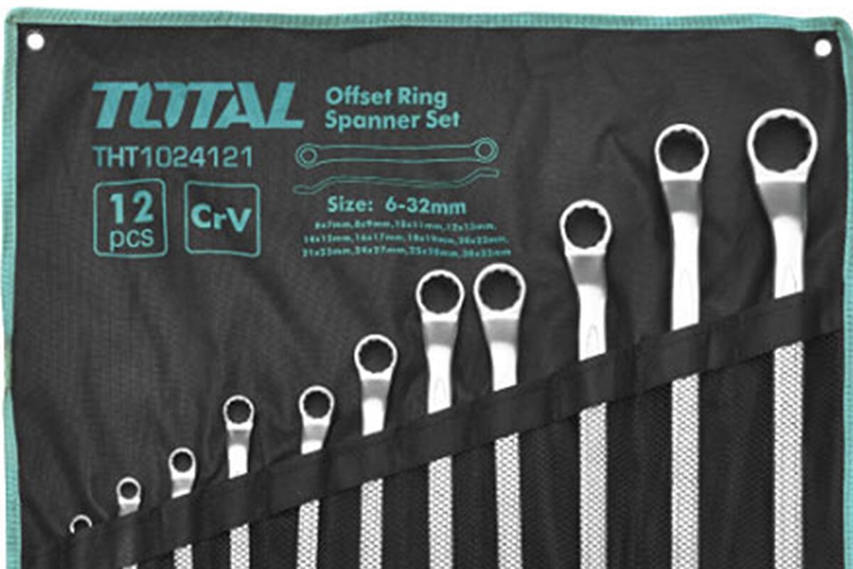 Bộ cờ lê 2 vòng 6-32mm Total THT1024121
