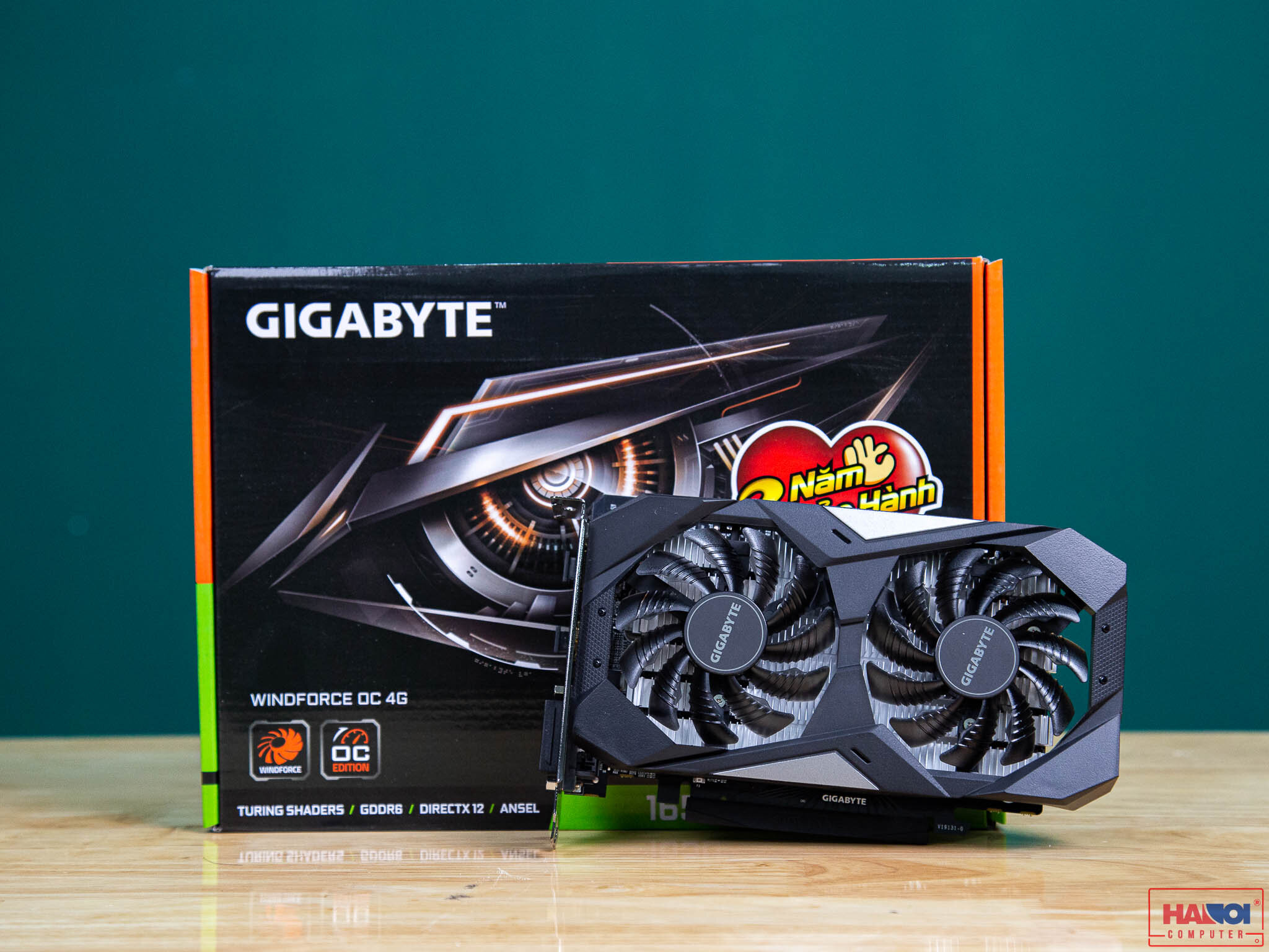 Card màn hình Gigabyte GTX 1650 D6 WINDFORCE OC 4GB