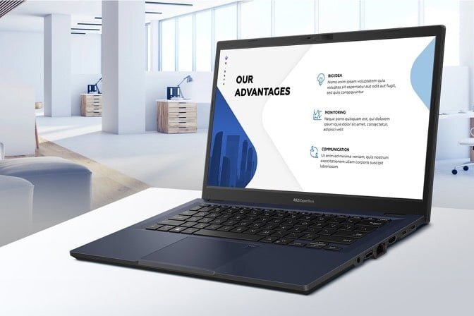 Máy tính xách tay Asus ExpertBook B1402CB (B1402CBANK1717W - 71027653)