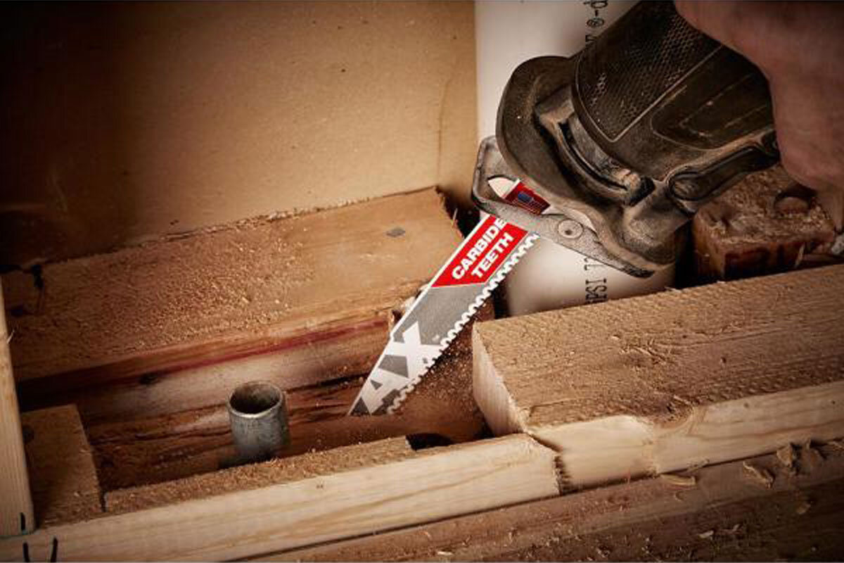 Lưỡi cưa kiếm gỗ AX Carbide T5-225.36mm Milwaukee 48-00-5226