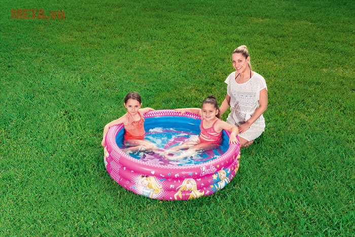 Bể bơi phao 3 tầng Barbie Bestway 93205