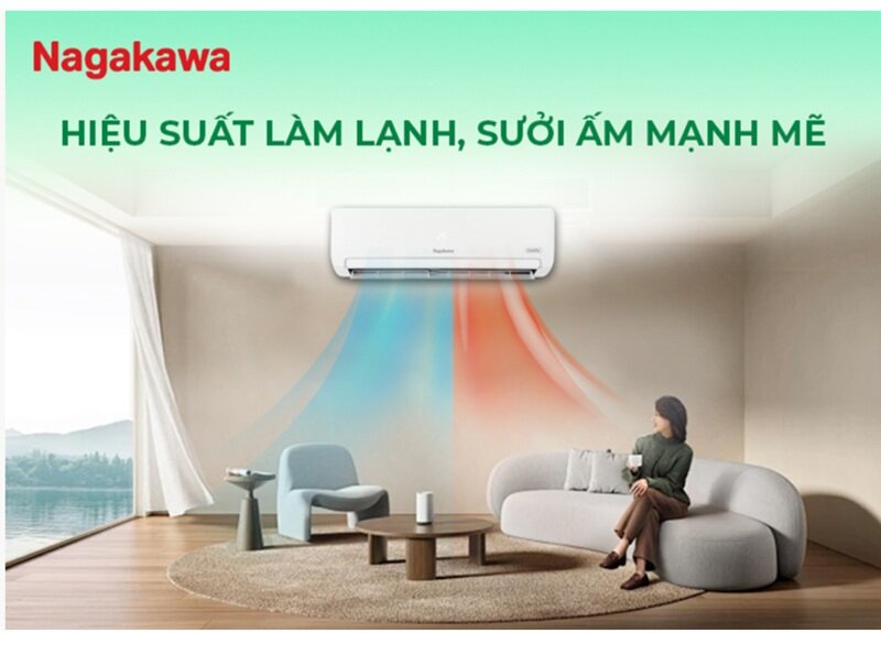 Điều hòa Nagakawa Inverter 9000BTU 2 chiều NIS-A09R2T29
