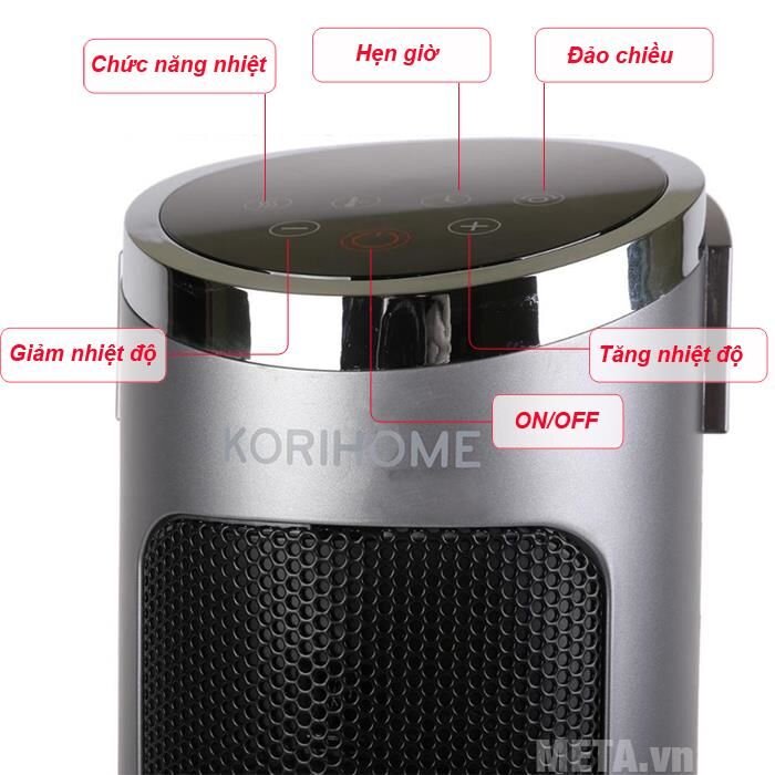 Máy sưởi KoriHome EHK-102-S Máy sưởi KoriHome EHK-102-S