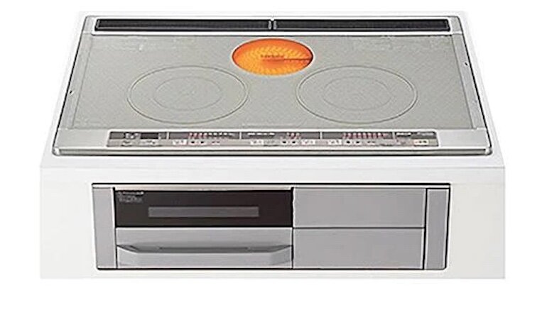 Mitsubishi CS-G318MWS sử dụng mặt bếp gốm thủy tinh rộng 75cm