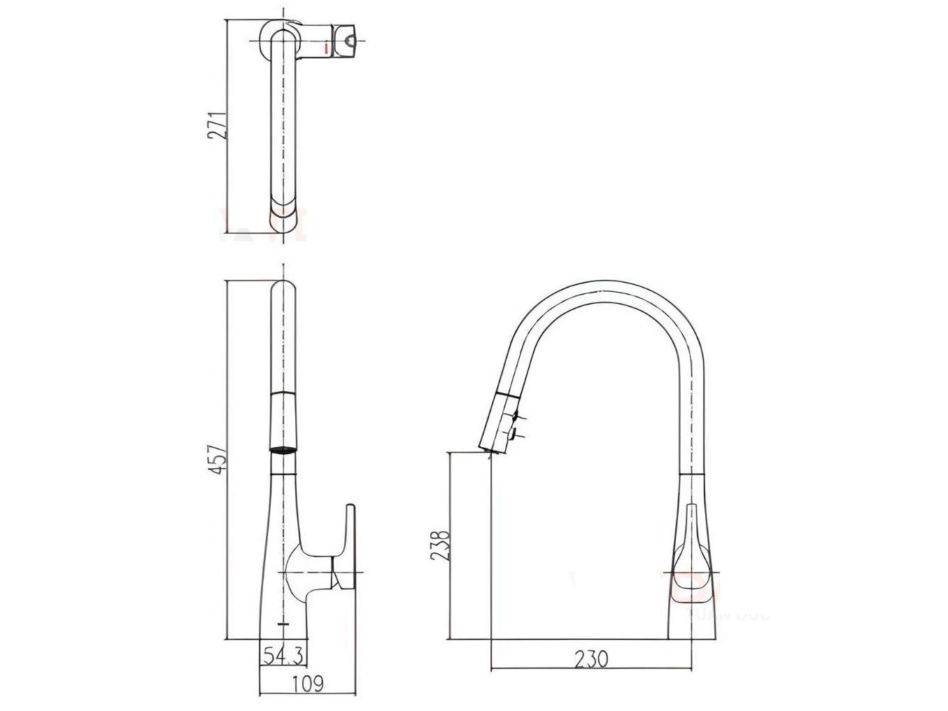 Kích thước SFV-900SX SFV-900SX