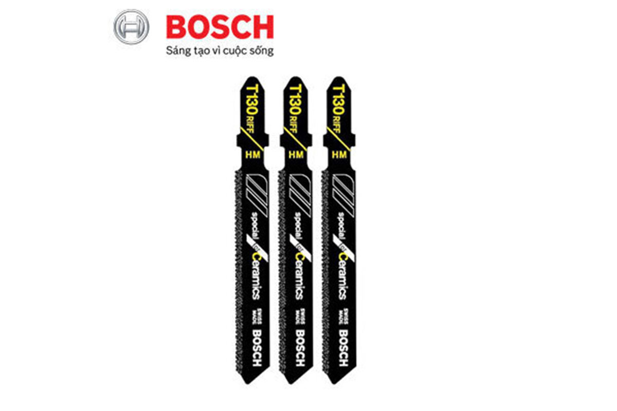 Bộ 3 lưỡi cưa lọng T 130 RIFF Bosch 2608633104
