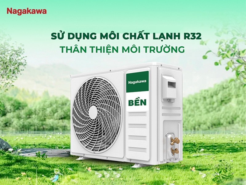 Điều hòa Nagakawa Inverter 12000 BTU 1 chiều NIS-C12R2U51 gas R-32