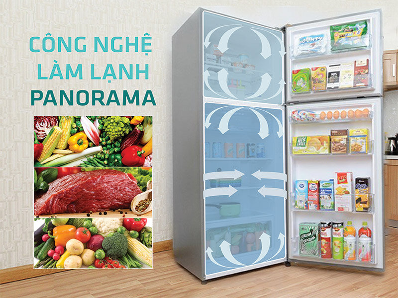 Tủ lạnh Panasonic 363 lít NR-BD418VSVN Tủ lạnh Panasonic 363 lít NR-BD418VSVN