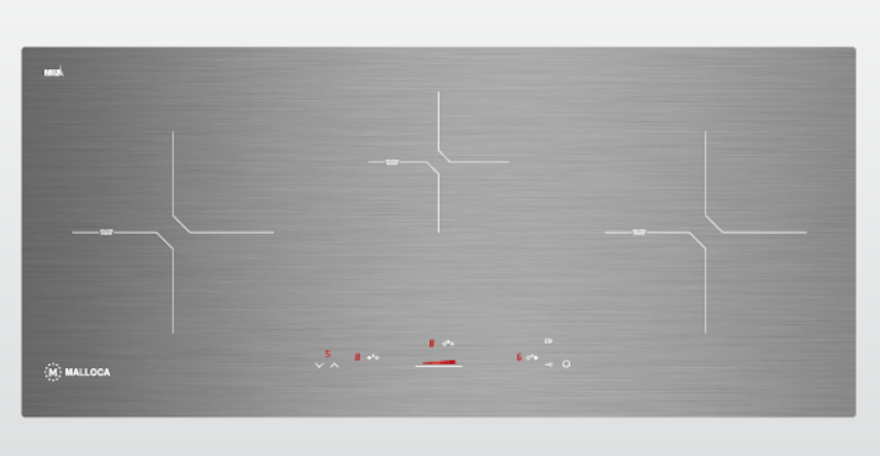 Bếp từ Malloca MH-03IS sở hữu thiết kế lắp âm hiện đại