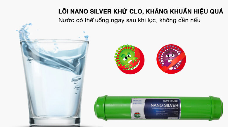 Máy lọc nước RO Sunhouse SHR88210K 10 lõi Máy lọc nước RO Sunhouse SHR88210K 10 lõi