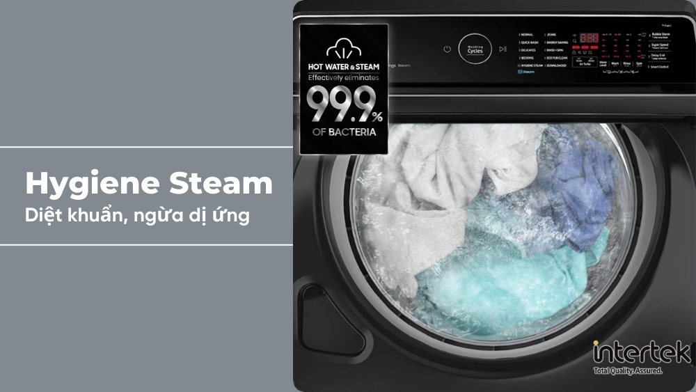 Giặt hơi nước Hygiene Steam diệt khuẩn