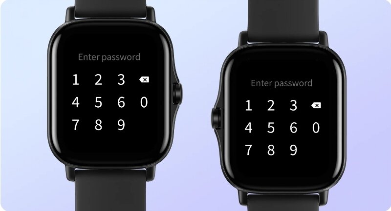 Amazfit GTS 2 tính năng bảo mật