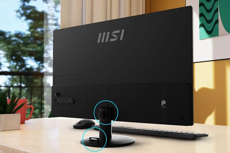  Màn hình MSI PRO MP242L thiết kế gọn gàng