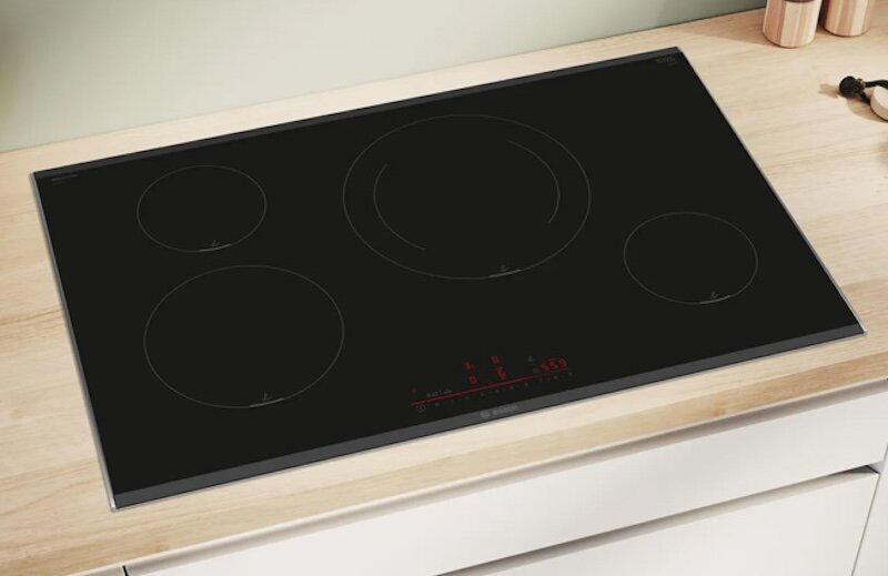 Bếp từ âm 4 vùng nấu Bosch PIE875HC1E sở hữu tính năng an toàn toàn diện