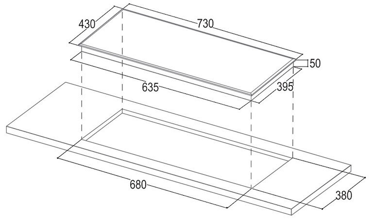Bếp từ đôi Bauer BE-388SA