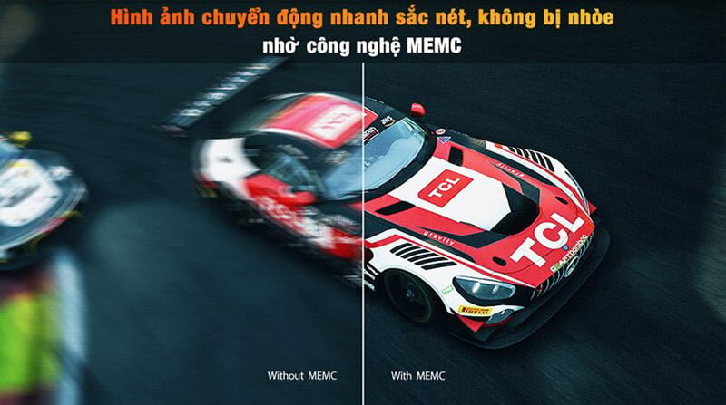 Tivi TCL 4K 65 inch có hình ảnh chuyển động rõ nét