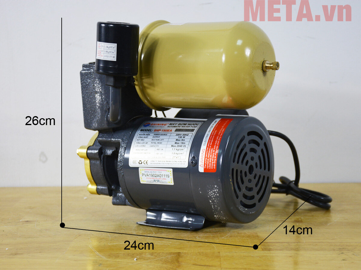 Máy bơm tăng áp Shining SHP-150EA