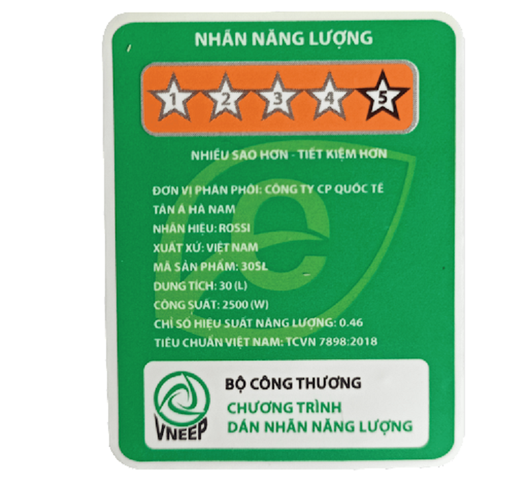 Bình nóng lạnh Rossi Puro 20 Lít Rpo 20SL
