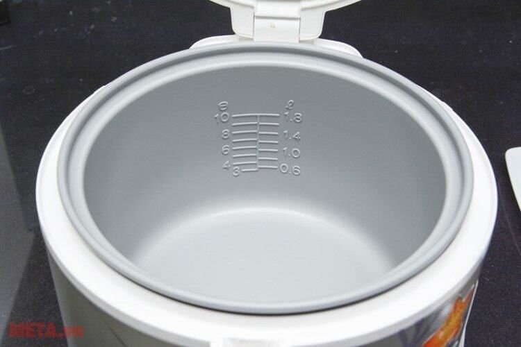 Nồi cơm điện Sharp nắp gài KS-N181ETV (1,8 lít)