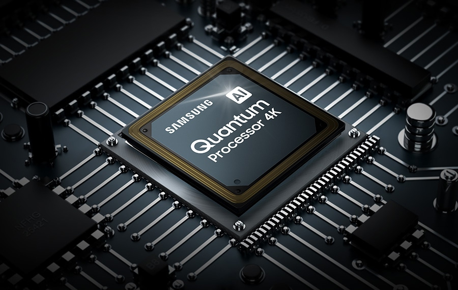 Smart Tivi QLED Samsung 4K 65 inch 65Q70D 6 Bộ xử lý Quantum 4K với hiệu suất mạnh mẽ và toàn diện