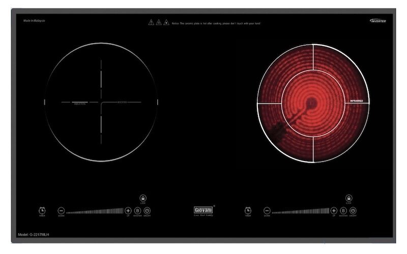 Bếp điện từ đôi Giovani G-2217 MLH