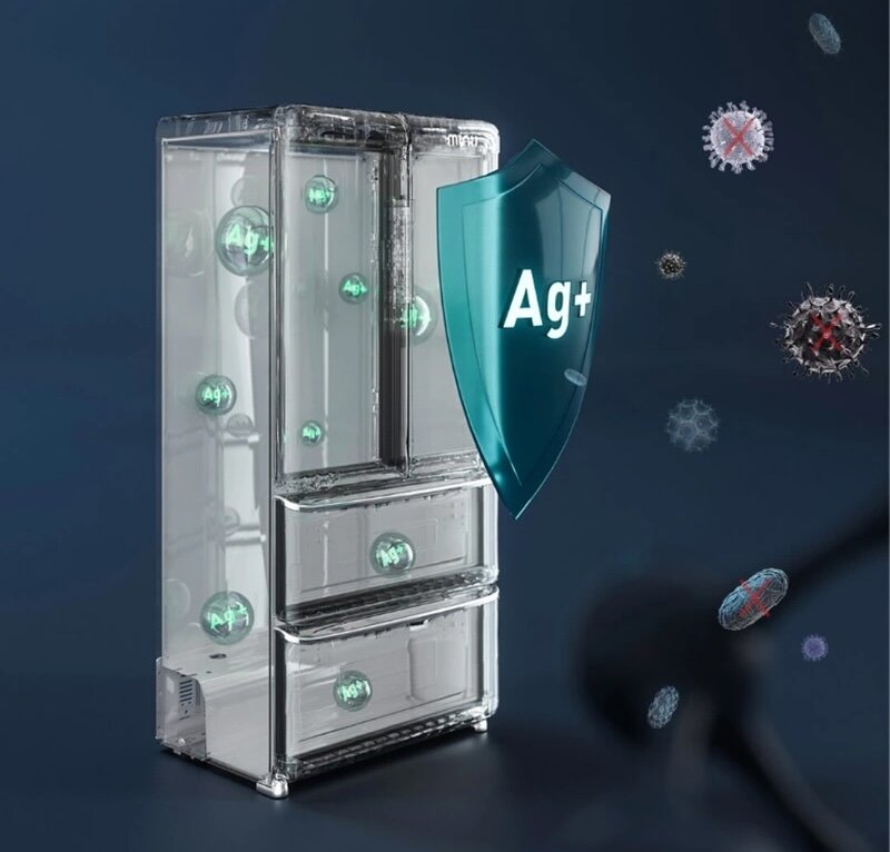 tủ lạnh Xiaomi MiniJ 448 lít được trang bị công nghệ diệt khuẩn tiên tiến