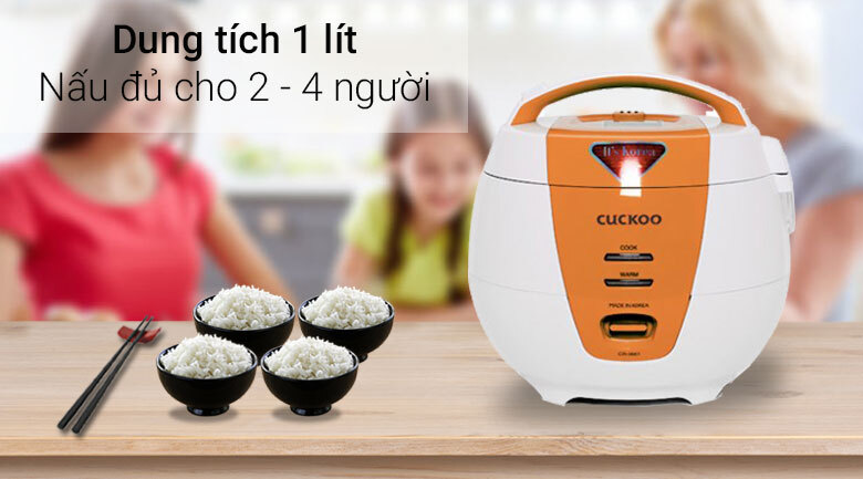 Nồi cơm điện Cuckoo 1 lít CR- 0661 Nồi cơm điện Cuckoo 1 lít CR- 0661