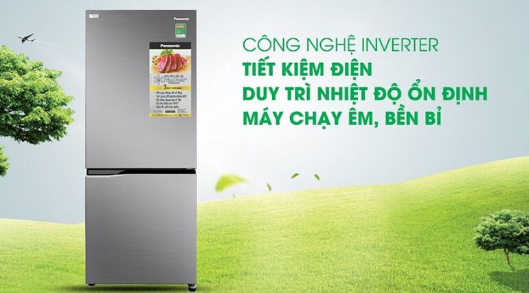 tủ lạnh Panasonic Inverter 322 lít NR-BV360QSVN