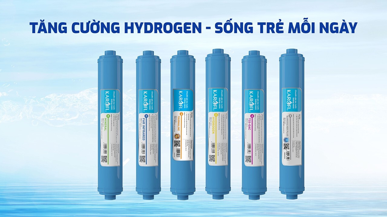 Máy lọc nước Karofi KAQ-U03 có 6 lõi lọc chức năng hiện đại Máy lọc nước Karofi KAQ-U03 có 6 lõi lọc chức năng hiện đại