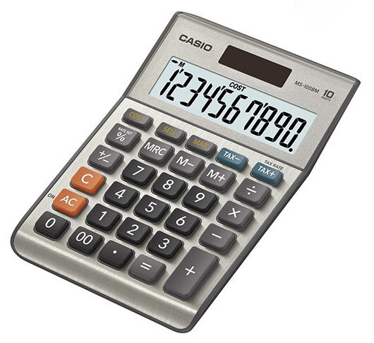 Máy tính bỏ túi Casio MS-100BM