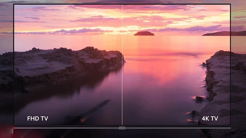 Tivi Xiaomi A Pro 65 inch L65M8-A2SEA được trang bị màn hình 65 inch có độ phân giải 4K (UHD)