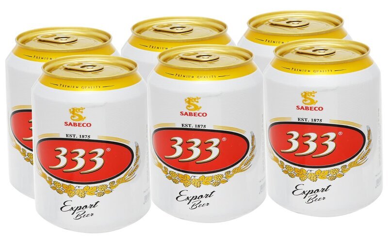 Bia 333 lon 330ml