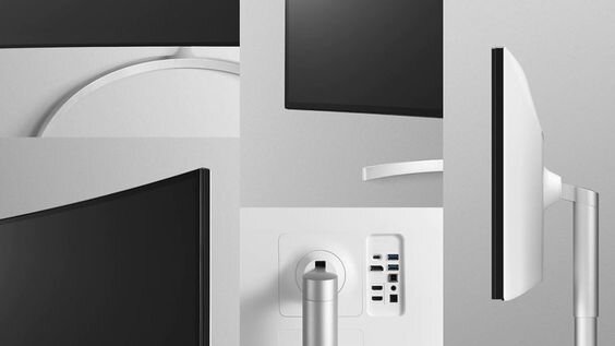 Thiết kế không viền với chân đế linh hoạt 1