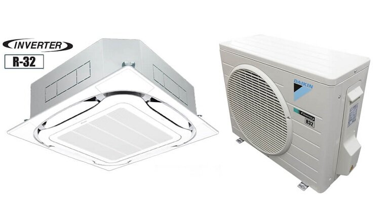 Điều hòa Daikin Inverter 34000 BTU 1 chiều FCFC100DVM/RZFC100DVM gas R-32 - Điều khiển dây, phin lọc Merv8