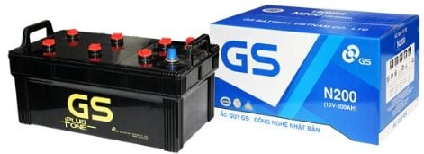 Ắc quy nước GS N200 Ắc quy nước GS N200
