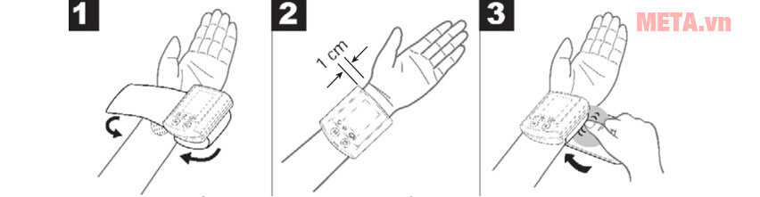 Máy đo huyết áp cổ tay Norditalia BP-500