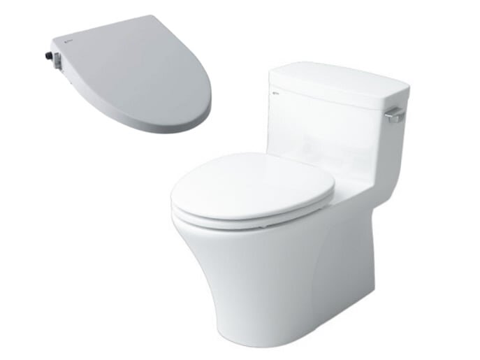 Bồn cầu Inax AC-991R và nắp rửa vệ sinh CW-S15VN