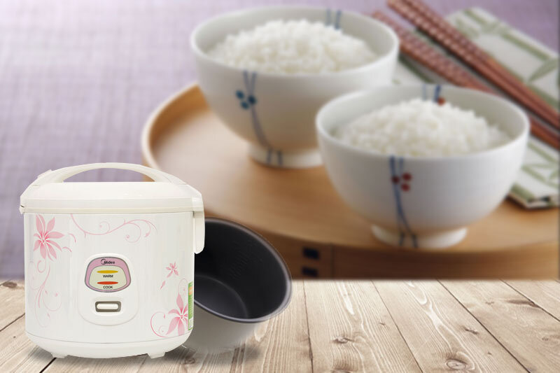 Nồi cơm điện Midea 1.8 lít MR-CM18SQ Nồi cơm điện Midea 1.8 lít MR-CM18SQ