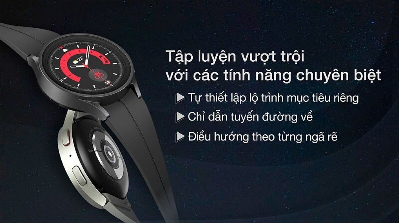 galaxy watch5 pro 45mm theo dõi tập luyện