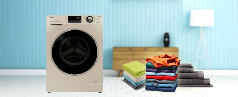 Máy giặt cửa ngang Aqua AQD-D980ZT - 9kg