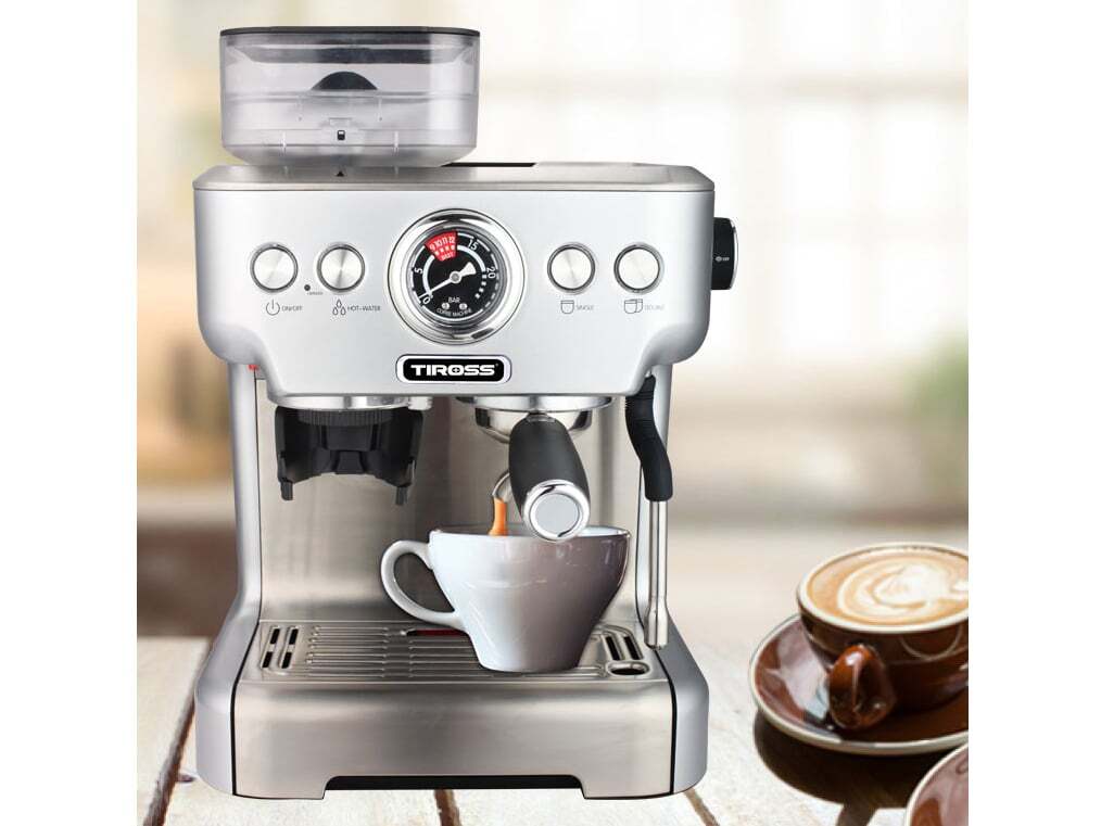 Máy pha cà phê Tiross TS6213 Máy pha cà phê Tiross TS6213