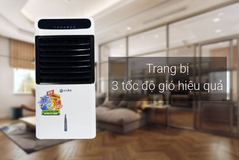 Quạt hơi lạnh Iruka I-82 | 3 tốc độ gió hiệu quả